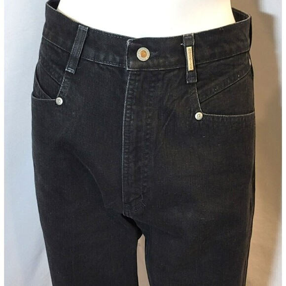 Vintage Authentic Rockies Black Rocky Mountain Early 90s Jeans - Size 9/10 - Picture 6 of 9